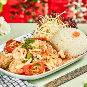 Spicy Glassnudelsalat(glutenfri)